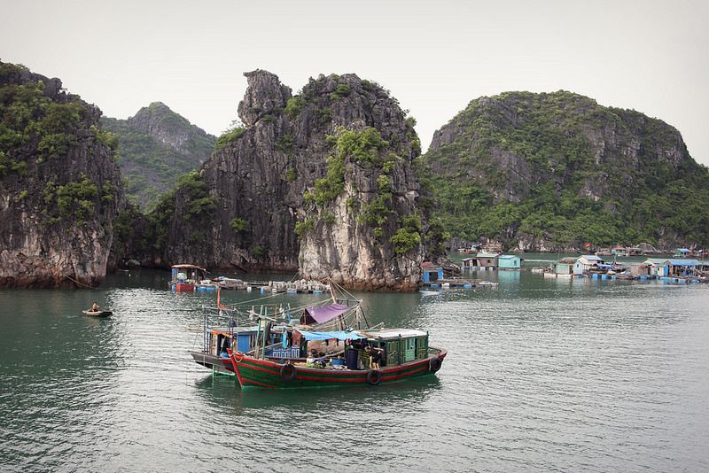 Cua Van Floating Village