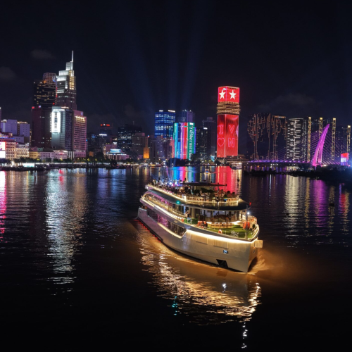 DINNER EXPERIENCE ON THE SAIGON RIVER WITH ELITE OF SAIGON CRUISE