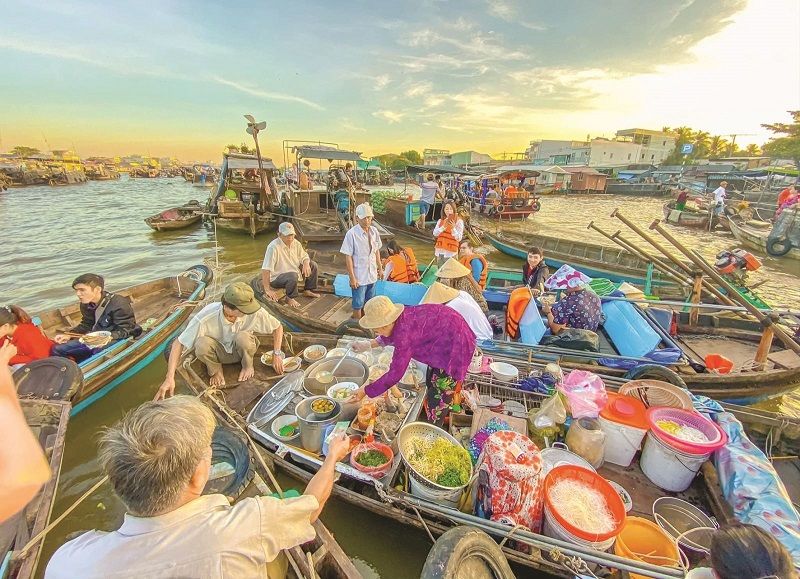 Cai Rang Floating Market